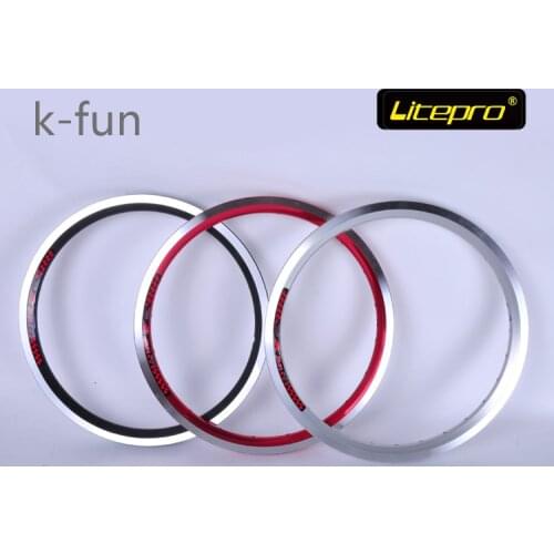 Litepro K-Fun 16 Inch 305 Folding Bike Rim V Brake 20H 28H Bicycle Parts