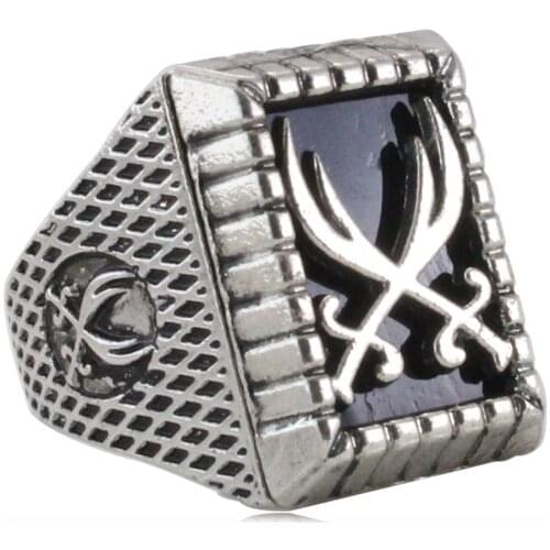Islam muslim Zulfiqar Sword of Imam Ali ring