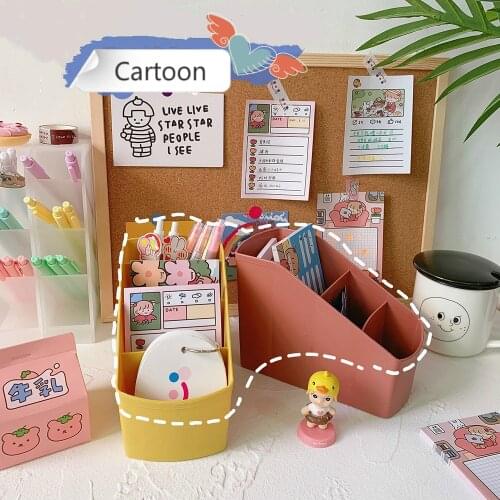 Desk Organizer Desktop Storage Box Container For Stationery Plastic Organizer
