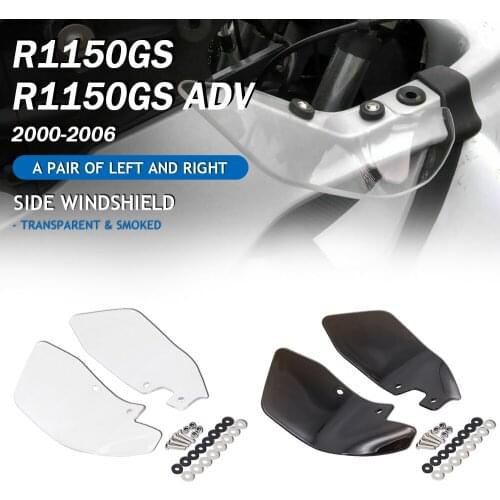 New Motorcycle Accessories 2000 - 2006 Windshield Clear & Smoke Windscreen Wind Deflecto For BMW R 1150 GS R1150GS Adventure ADV
