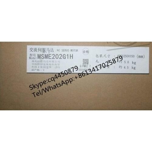 NEW&ORIGINAL MSME202G1H AC SERVO MOTOR MSME202G1H