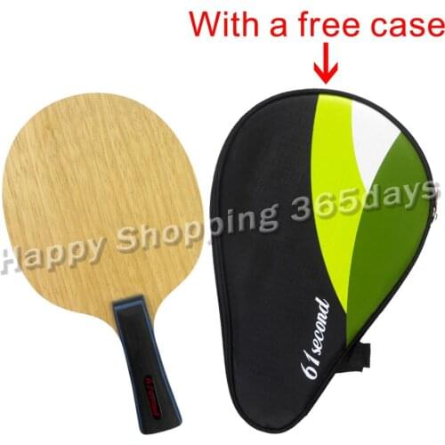 61second 3003 Super Light Table Tennis / PingPong Blade (FL 55-65g / CS 63-74g) with a free full case