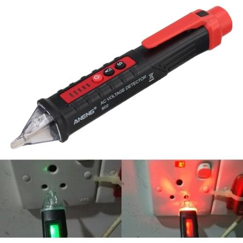 Sensitivity Adjustable Meter Tester Pen Current Sensor Tester Smart Non-Contact VC1010 Digital AC/DC Voltage Detectors