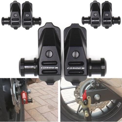 CNC Swingarm Spool Slider Stand Screws For Honda CB500X CB500F CB400X CB400F CBR500R CB 400X 400F 500F 500X Accessories Swingarm