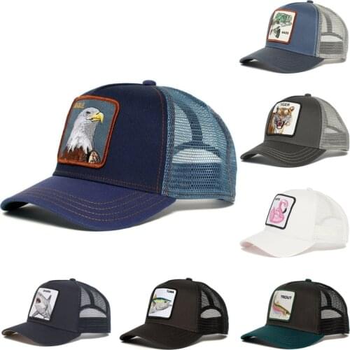 High Quality Fashion Animal PANTERA Anime Snapback Cotton Baseball Cap Men Women Hip Hop Dad Mesh Trucker Hat Dropshipping