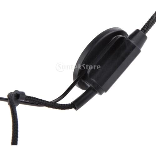 Back Electret Unidirectional Headworn Microphone with Bending Type Plug