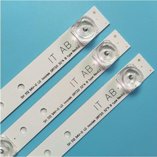 LED TV Illumination Part Replacement For LG 32LF630V-ZA 32LF630T-TA 32LF6310-CB LED Bar Backlight Strip Line Ruler DRT3.0 32 A B