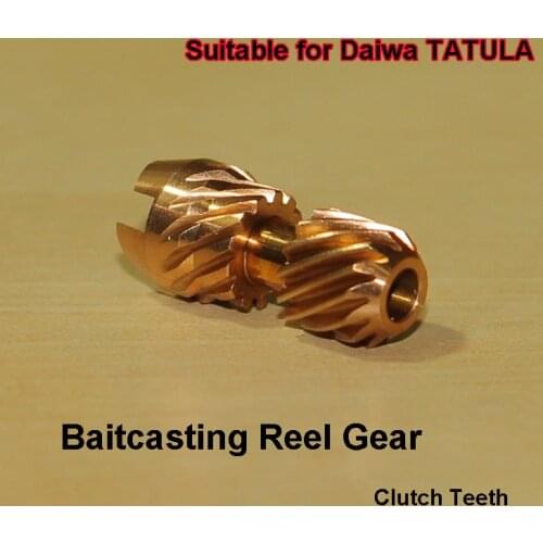 1PCS HI GO GEAR Baitcasting Reel Gear left/right handed Gear Clutch Teeth Small Tooth Rack Steez Suitable for Daiwa TATULA