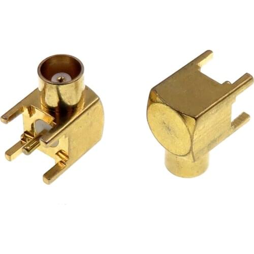 5pcs MCX-KWE MCX Famale Head RF Radio Frequency Coaxial Connector 5-pin Soldering PCB Board Socket Adaptor
