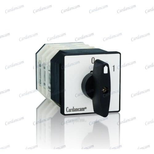 Cardancam Universal Switch TW21(LW12-16)Rotary universal cam switches 16A 0-1 Dual Power 5.5kw Motor Control Two Loads