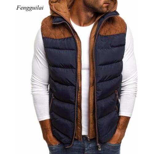 Fengguilai Hooded Vests For Men