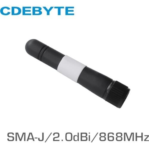 TX868-JZ-5 868MHz SMA-J interface 50 Ohm impedance less than 1.5 SWR 2.0dBi gain high-quality omnidirectional antenna
