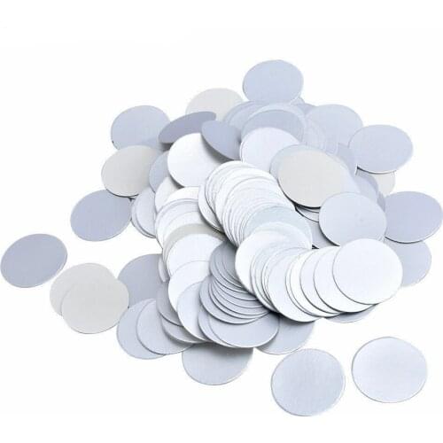 Induction sealing 24mm plactic laminated aluminum foil lid liners 10000pcs ATT