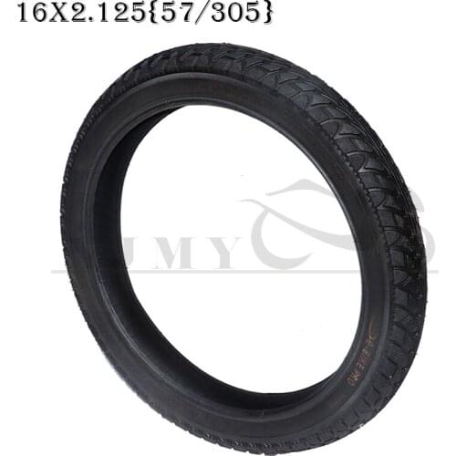 Good Quality Electric Bicycle Tires 16x2.125 Inch Electric Bicycle Tire Bike Tyre Inner Tube Size 16*2.125 with A Bent Angle