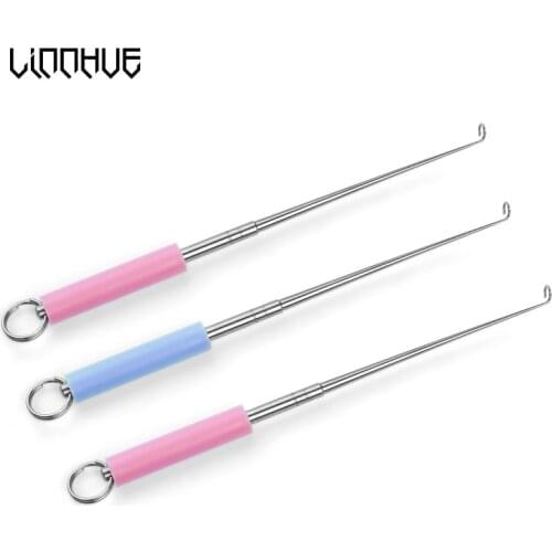 LINNHUE Japanese Decoupling Device 1PCS 12.5cm 302stainless Steel Extractor Remover Hooks Fishing Tackle Hook Metal Steel Tool