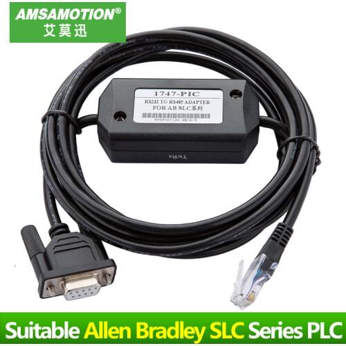 Suitable Allen Bradley 5/01 5/02 5/03 SLC Series PLC Programming Cable 1747-PIC RS232 To RS485 Interface