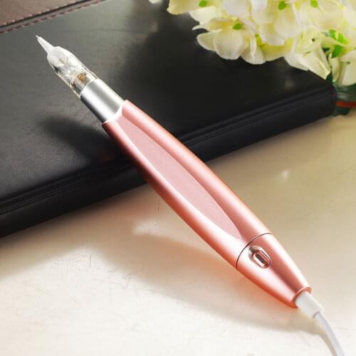Beauty Art Permanent Makeup Eyebrow Tattoo Microblading Pen Semi-permanent Tattoo Machine Device Lip liner Rotary Tattoo Gun