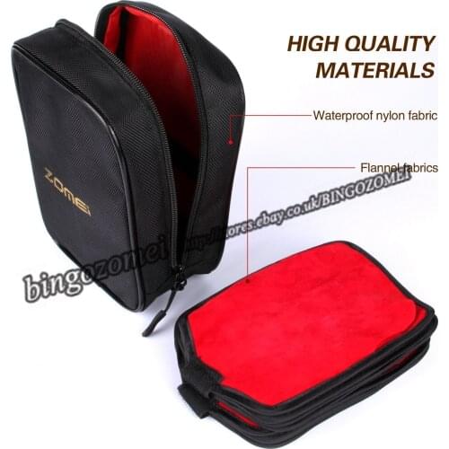 Water resistant 16-slot Nylon camera filter bag case Pouch for Circular&150mm square filter