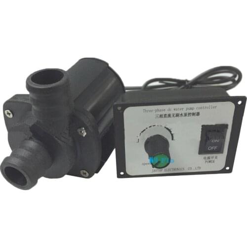 1000A3 Type Brushless 84W DC Solar Water Pump 24V 3 Phase Hot Water Booster Pump 3000L/H Flow Max