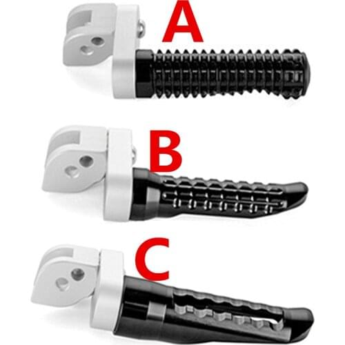 3 Style Aluminum Motorcycle Rear Set Footrests Foot peg Foot Rest Pegs Pedal 1 Pair Left&Right For Ducati Scrambler