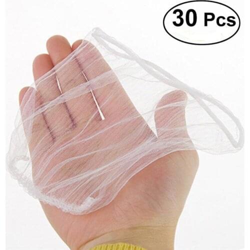 30pcs Kitchen Sink Strainer Bag Mesh Sink Sewer Water Filter for Home Restaurant