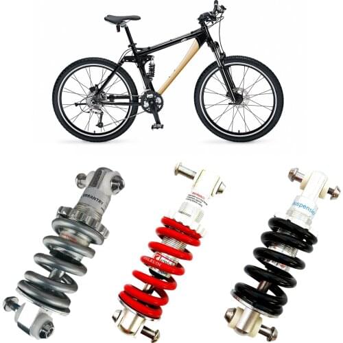 Shock Absorber Bicycle Bike Universal Suspension Shock Alloy Pressure Rebound Absorbers Modification Accessory 3Colors