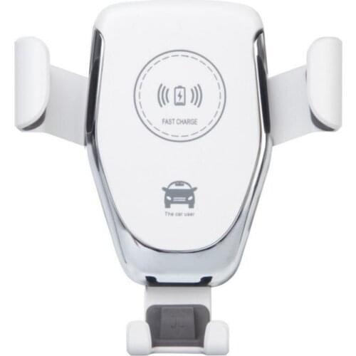 Car Phone Holder 10W Wireless Fast Charging Stand For Car Air Outlet Gravity Navigation Support Clip Wireless Charger Wholesale