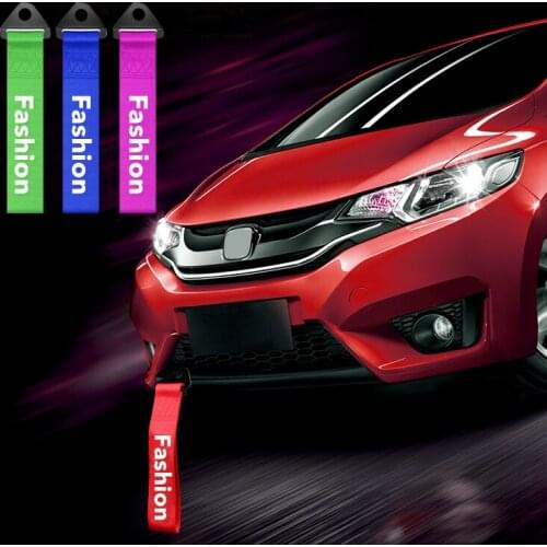 2021 New 28cm Towing Rope High Strength Nylon Trailer Tow Ropes Racing Car Universal Tow Eye Strap Tow Strap Bumper Trailer