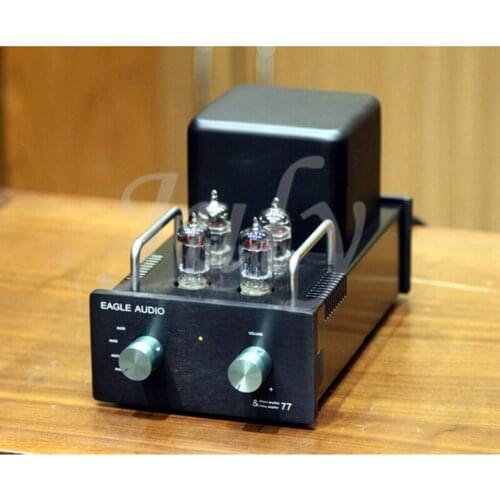 EAGLEAUDIO77 fever 12AX7 12AU7 pure tube vinyl turntable mm input phono preamp, 10HZ-75KHZ (+-0.5DB)