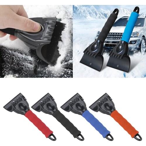 Winter Snow Removal Tools Car Snow Shovel Car Icing Spatula Ice Scraper Brush Glass Snow Brush Multi-Function