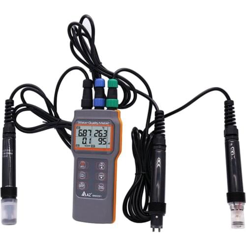 The updated version of AZ86031 AZ8603 water quality meter dissolved oxygen tester PH meter PH conductivity