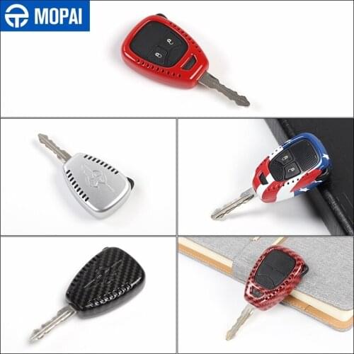 MOPAI Car Keys Cover for Jeep Compass 2008-2016 ABS Car Key Case Shell Decoration Cover Accessories for Jeep Compass 2008-2016