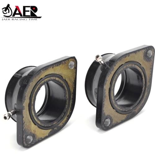 Motorcycle Carburetor Adapters Interface Insulator Connectors Glue For Yamaha XVS1100 XVS1100A BT1100