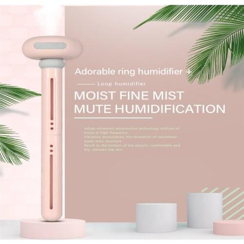ELOOLE USB Portable Air Humidifier Mini USB Fogger Mist Maker Household Bedroom Small Mini Air Purification Sprayer Water