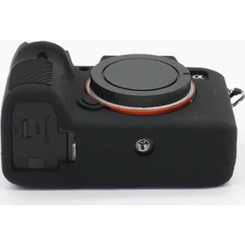 Dustproof Silicone Skin Case Housing Shell for Sony A7S A7 A7R Mirrorless Camera Precise Cutting Black