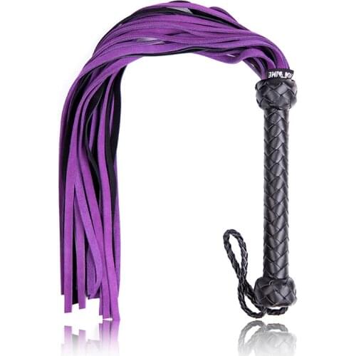Real Genuine Leather Whip Flogger Fetish S&M Bdsm Sex Toy for Couples Spanking Paddle Adult Games Bondage Restraints Sex Product