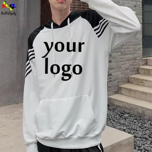 Customized DIY logo printing hoodie sweatshirt men and women casual hoodie general street sweatshirt clothing