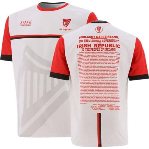 Tyrone 1916 Remastered Jersey Kerry 2021/22 IRELAND LOUTH Wicklow Galway Monaghan Home RUGBY JERSEY size S--5XL