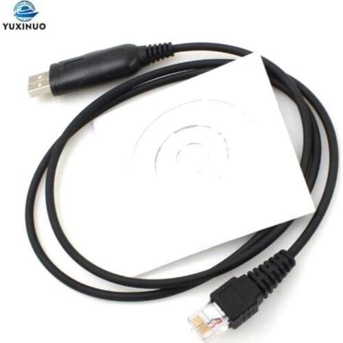 USB Programming Cable 8-PIN Jack For YEASU VERTEX Car Mobile Radio GX-2000 GX2000 VX-2000 2100 2500 2208 VX2100 FT-2500 FT2500