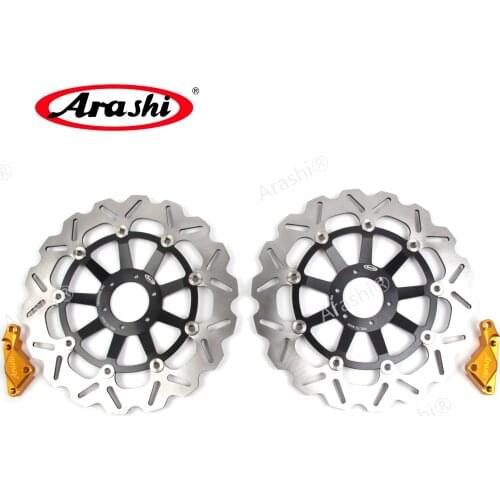 Arashi 2PCS VTEC 400 1999-2015 CNC Front Brake Disc Rotors For HONDA VTEC400 1999 2000 2001 2002 2003 2004 2005 2006 1999-2015