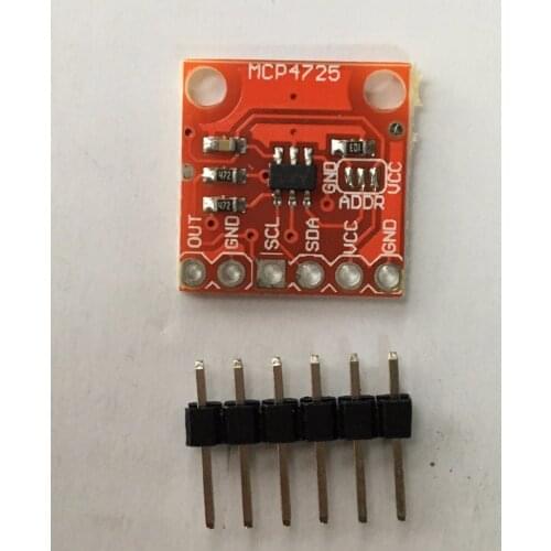 Free Shipping MCP4725 I2C DAC 12 Bit 2.7V-5.5V