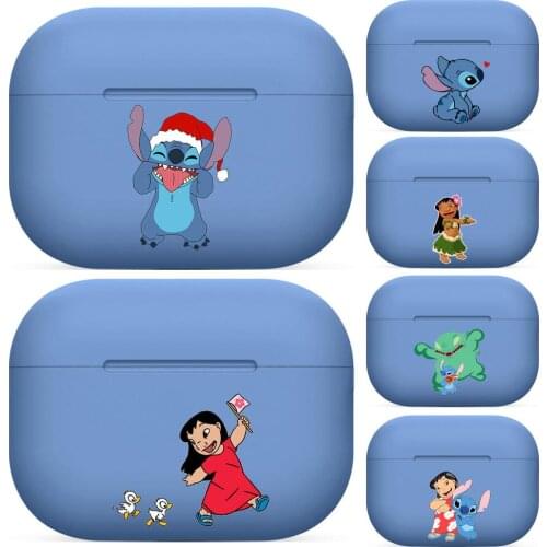 Disney blue For Airpods pro 3 case Protective Bluetooth Wireless Earphone Cover For Air Pods airpod case air pod Cases