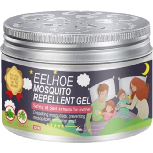 Household Mosquito Repellent Incense Scented Gel Natural Protection Pure Citronella Anti-Insect Cream Anti Pest Mosquito Bite