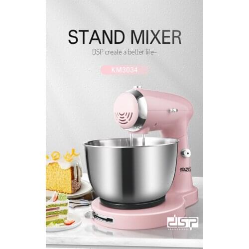 2021New Arrival Stand Mixer Electric Dough Mixer Egg Beater 5 Speed Whisk Whipping Dough Cream Cake Stand Mixer
