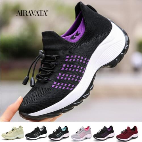 Womens Casual Shoes Female Walking Shoes Breathable Increasing Height Outdoor Tennis Sneakers Non-slip