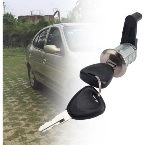 50% Hot Sales!! Door Lock Cylinder Durable Replacement Metal Professional Key Cylinder 7701468981 7701468982 for Renault Megane