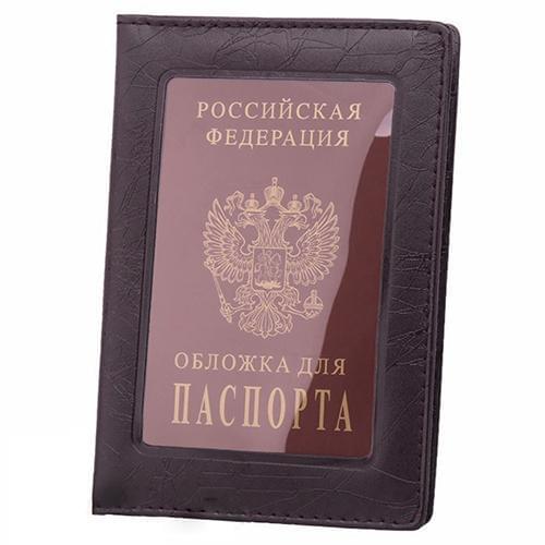 Fashion Passport ID Card Document PVC Cover Case Holder Travel Card Holder Fits Standard Passport Small Wallet For Women And Men