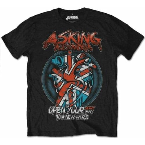 Asking Alexandria Heart Attack Official Tee T-Shirt Mens