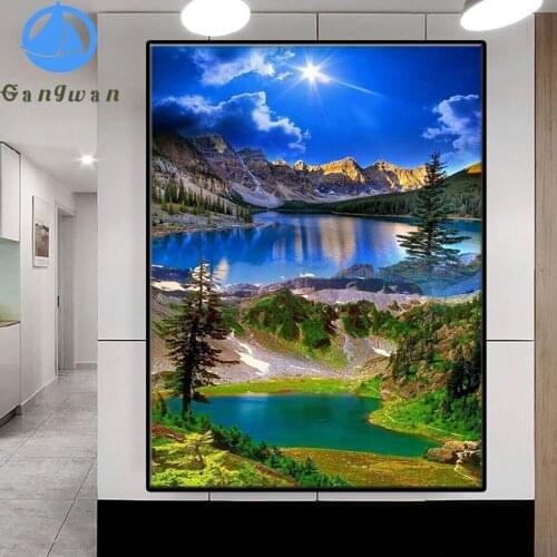 Full square 5d diy Diamond Painting Grand Canyon of Verdun Diamond Embroidery Cross Stitch Diamond puzzle ,Amazing artworks