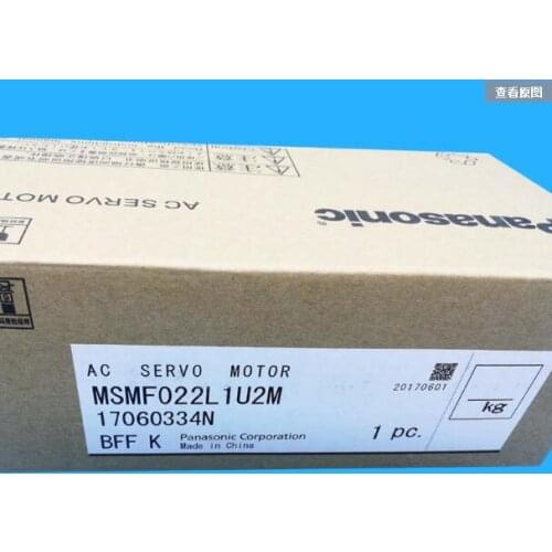 Servo motor MSMF022L1U2M 200W , New one with box , 12 months warranty , fastly shipping